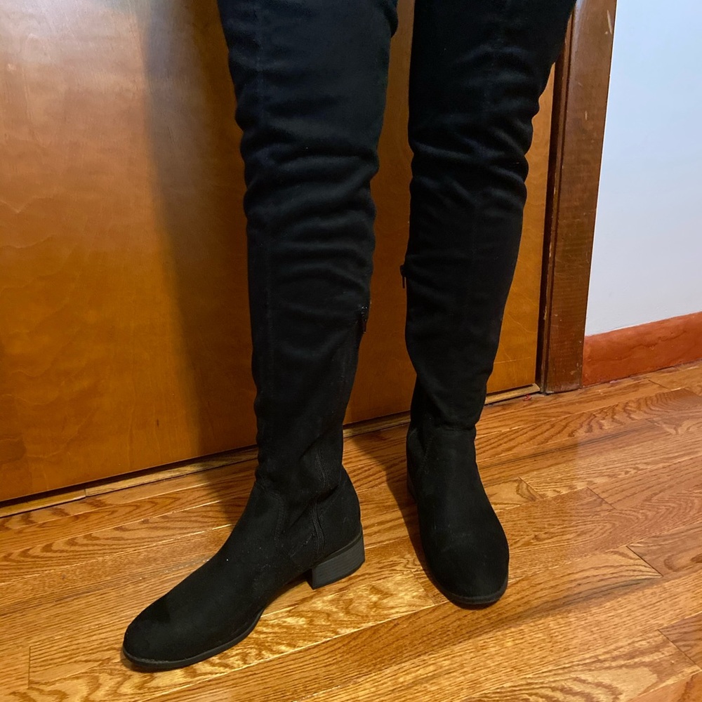 thigh high madden girl boots.